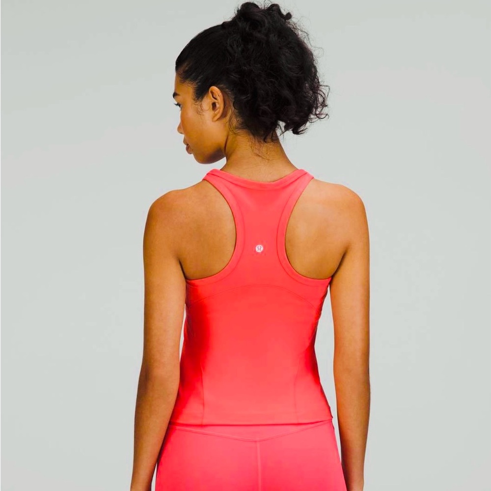 #1242**Lululemon Athletica Red/Pink Tank Top - Picture 8 of 12